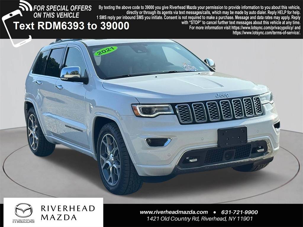 2021 Jeep Grand Cherokee WK Overland — SUV — 53,433 mi — Riverhead, NY