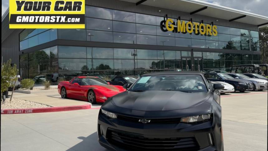 2017 Chevrolet Camaro 1LT — Convertible — 58,242 mi — Houston, TX