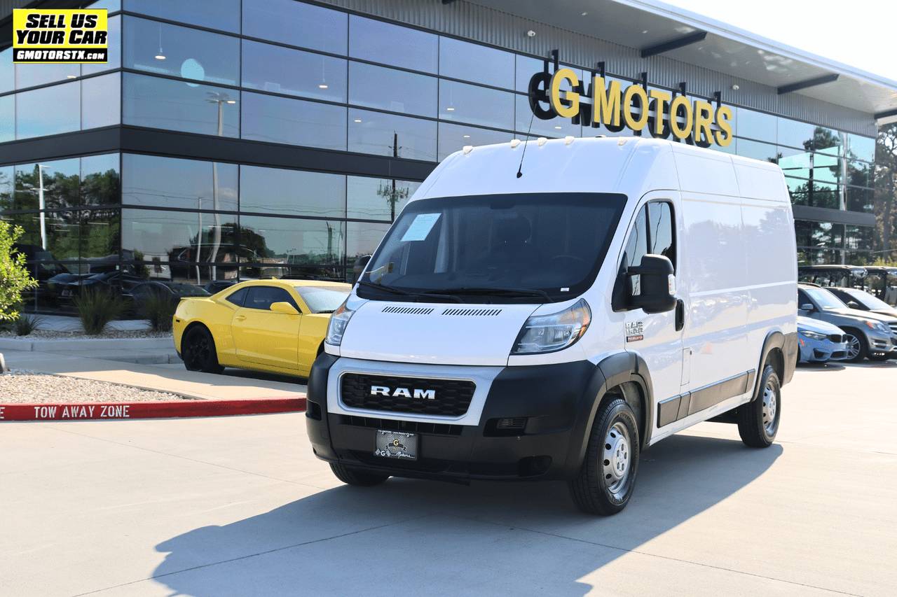 2019 Ram ProMaster Cargo Van 1500 — Cargo Van — 77,980 mi — Tomball, TX