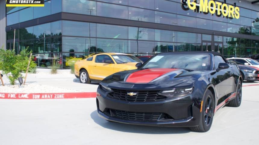2019 Chevrolet Camaro 1LT — Convertible — 45,625 mi — Houston, TX