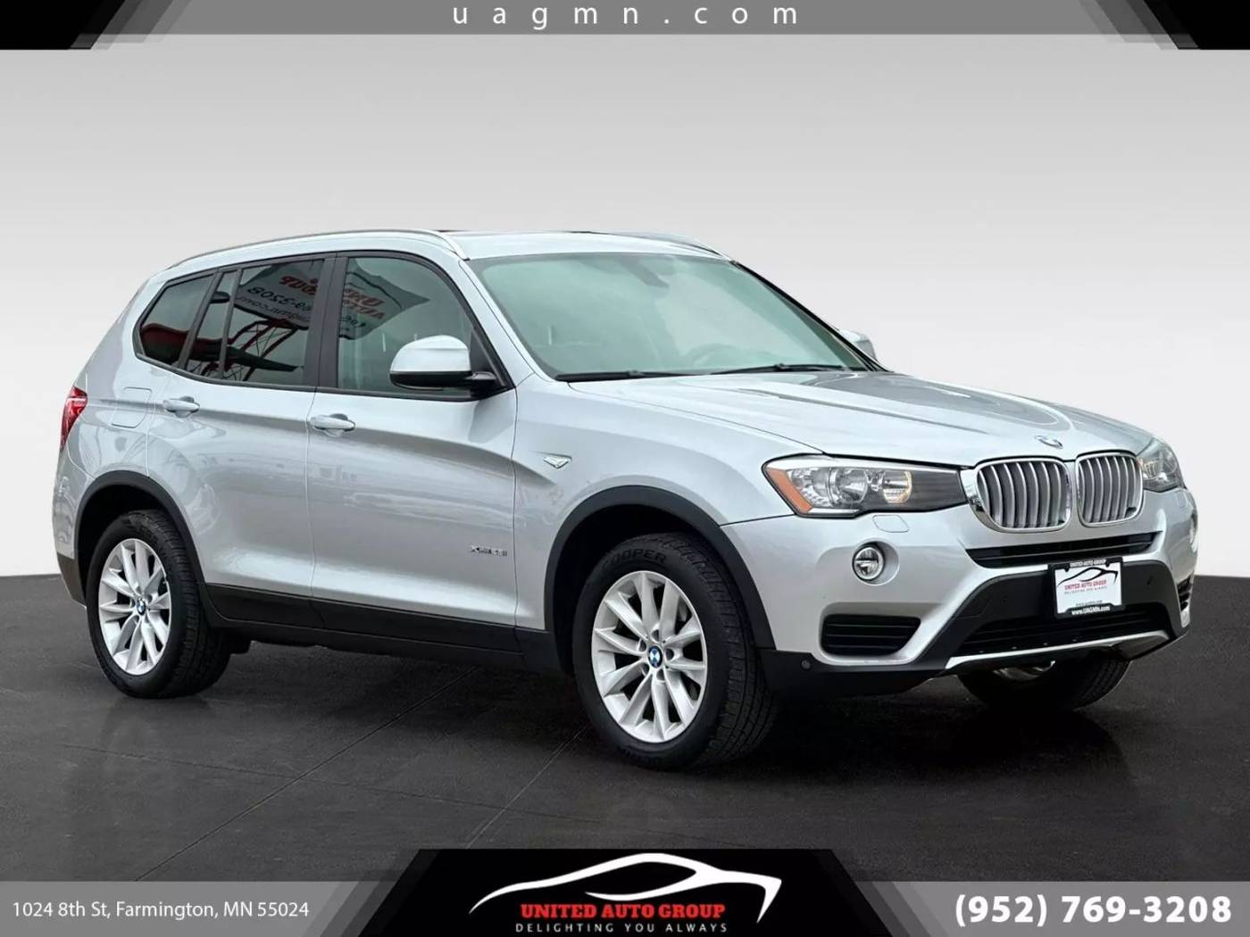 2016 BMW X3 28i — SUV — 86,477 mi — Farmington, MN