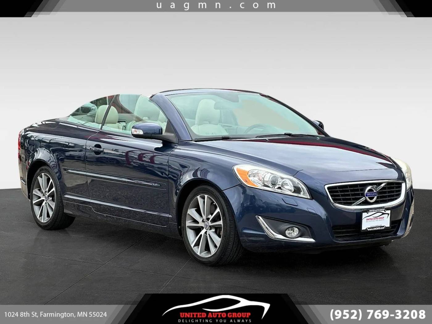 2013 Volvo C70 Premier Plus — Convertible — 87,639 mi — Farmington, MN