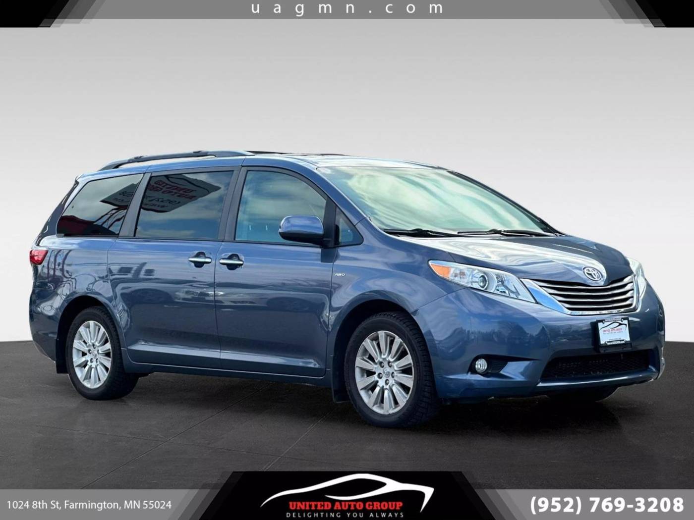 2016 Toyota Sienna XLE Premium — Minivan — 95,074 mi — Farmington, MN