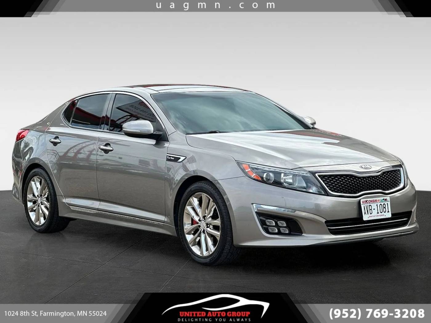 2015 Kia Optima SXL Turbo — Sedan — 167,143 mi — Farmington, MN