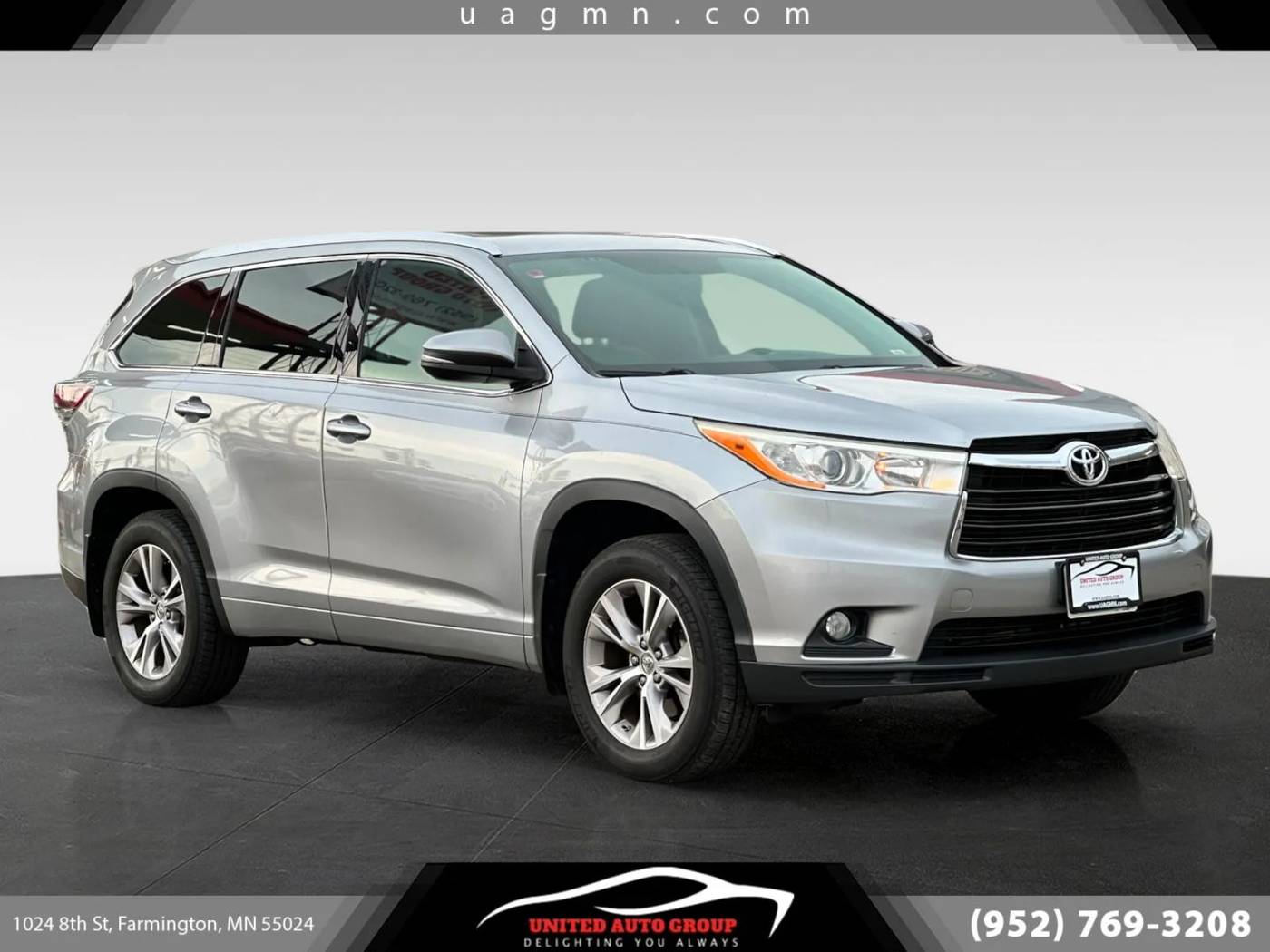 2014 Toyota Highlander XLE — SUV — 156,514 mi — Farmington, MN