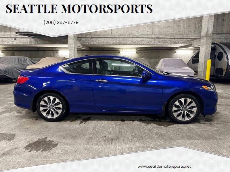 2014 Honda Accord EX-L — Coupe — 102,150 mi — Shoreline, WA
