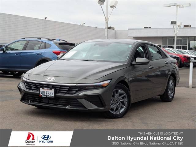 2025 Hyundai Elantra Hybrid Blue — Sedan — 1,359 mi — National City, CA