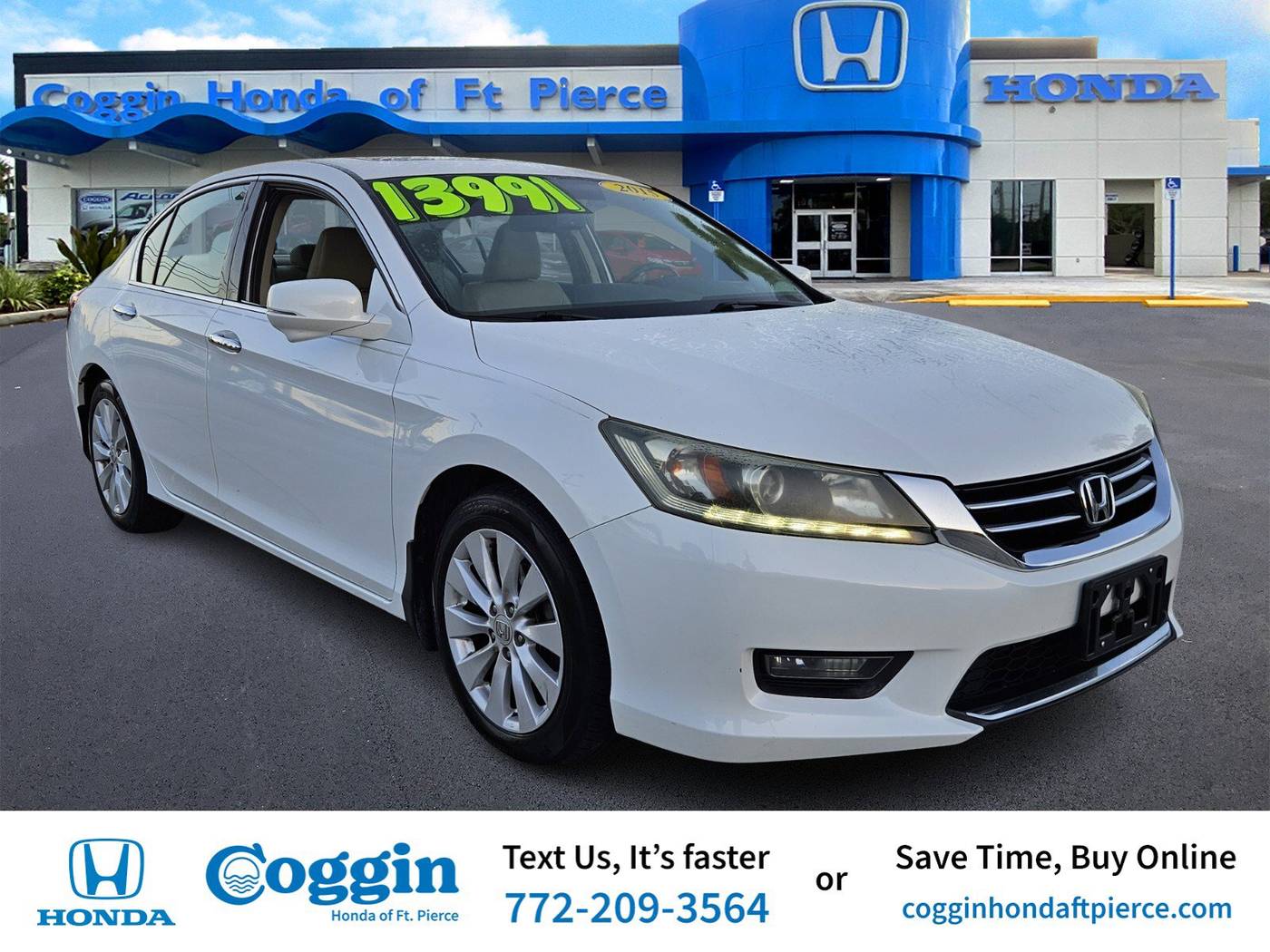2015 Honda Accord EX-L V6 — Sedan — 132,899 mi — Fort Pierce, FL