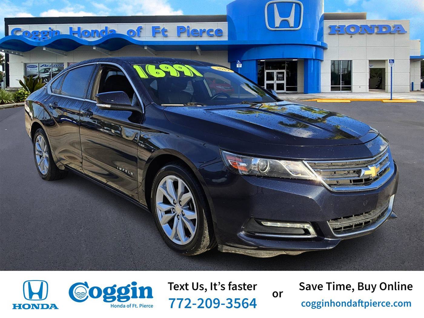 2019 Chevrolet Impala LT — Sedan — 79,227 mi — Fort Pierce, FL