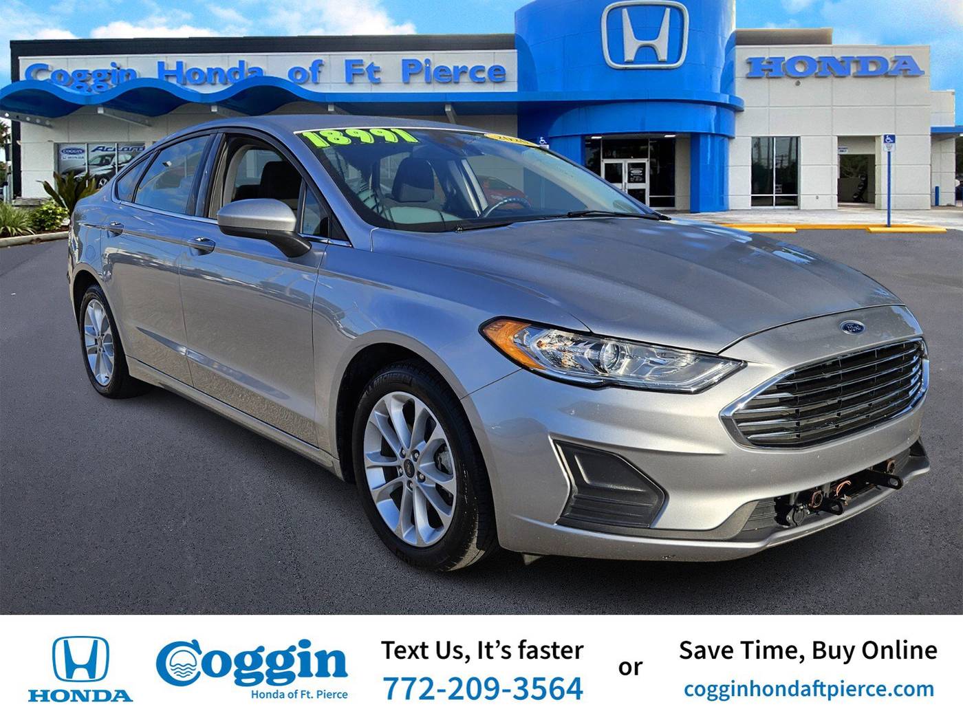 2020 Ford Fusion Hybrid SE — Sedan — 57,552 mi — Fort Pierce, FL