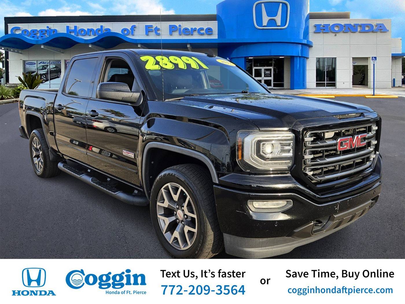 2017 GMC Sierra 1500 SLT — Pickup Truck — 112,549 mi — Fort Pierce, FL