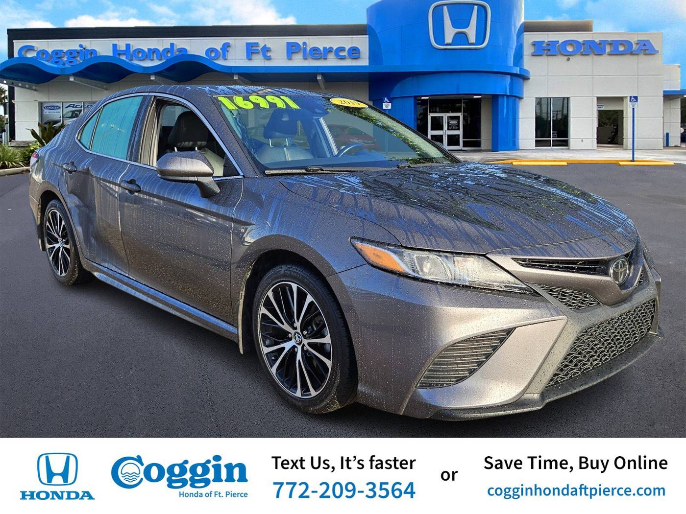 2019 Toyota Camry SE — Sedan — 116,931 mi — Fort Pierce, FL