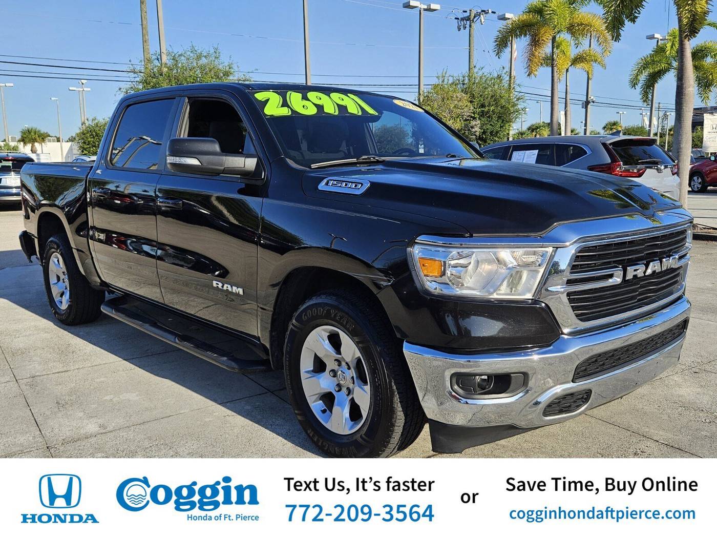 2021 Ram 1500 Big Horn — Pickup Truck — 113,001 mi — Fort Pierce, FL