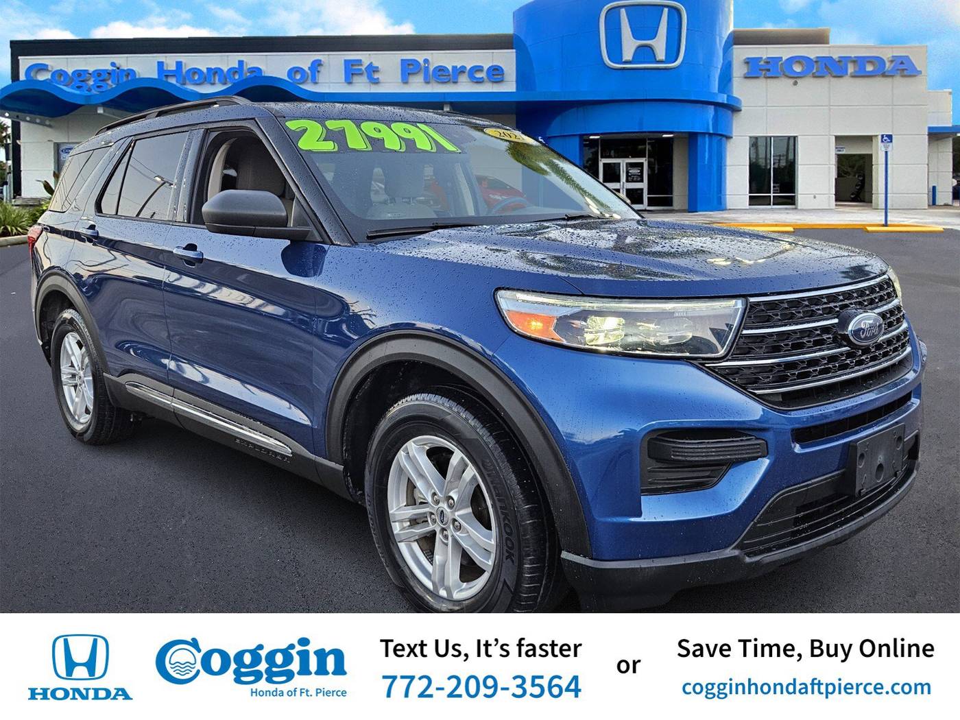 2021 Ford Explorer XLT — SUV — 25,570 mi — Fort Pierce, FL
