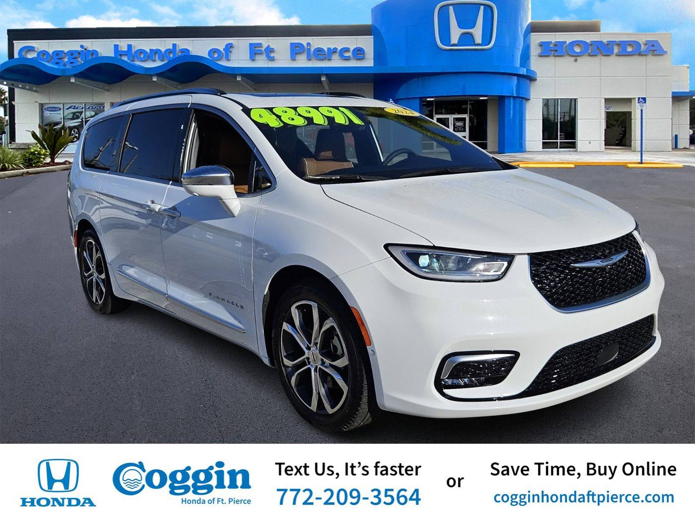 2024 Chrysler Pacifica Pinnacle — Minivan — 5,519 mi — Fort Pierce, FL