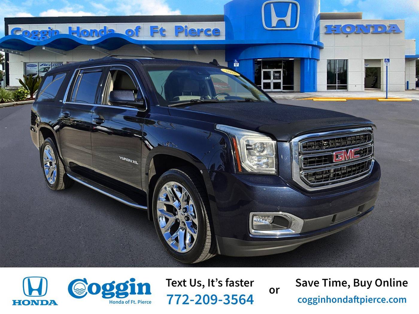 2018 GMC Yukon SLT — SUV — 92,335 mi — Fort Pierce, FL