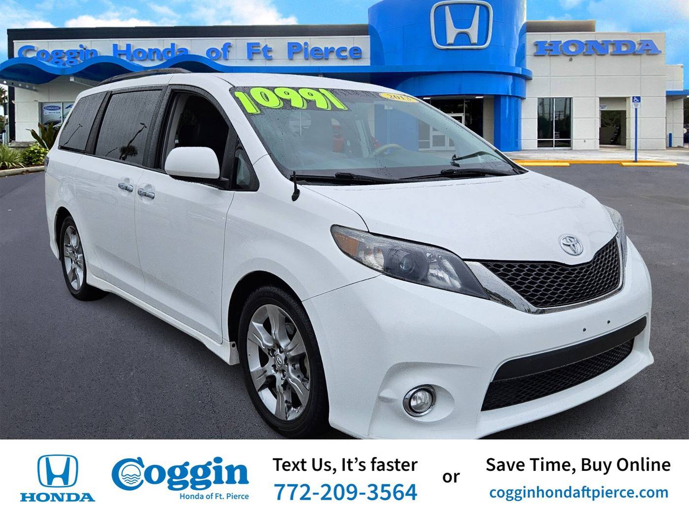 2013 Toyota Sienna SE — Minivan — 192,903 mi — Fort Pierce, FL