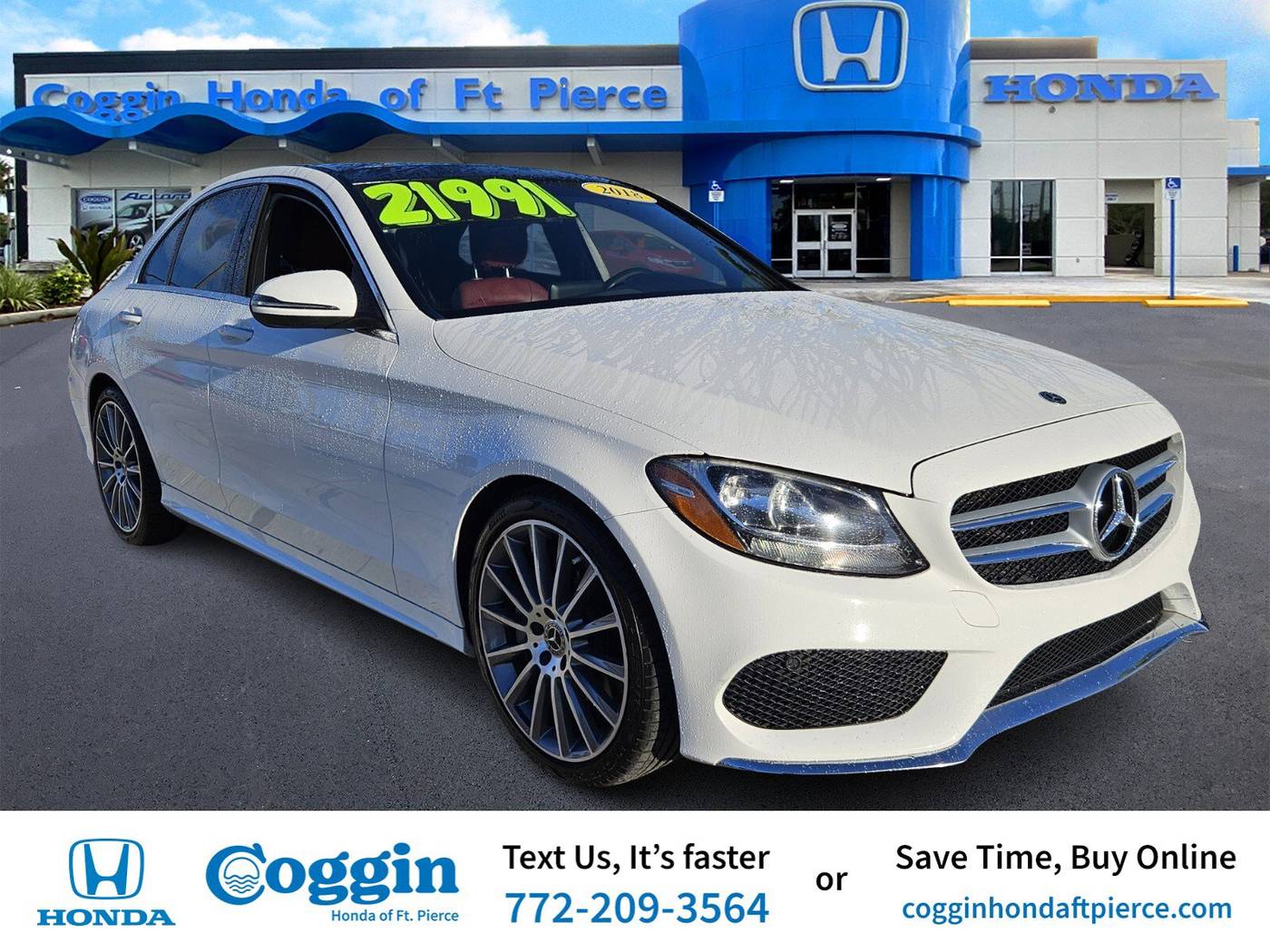 2018 Mercedes-Benz C-Class C 300 — Sedan — 63,859 mi — Fort Pierce, FL