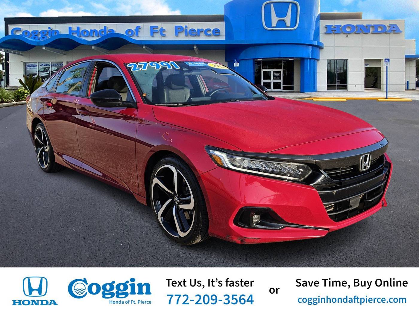 2022 Honda Accord Sport — Sedan — 28,013 mi — Fort Pierce, FL