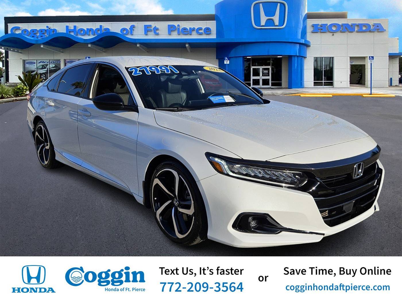 2022 Honda Accord Sport — Sedan — 48,860 mi — Fort Pierce, FL