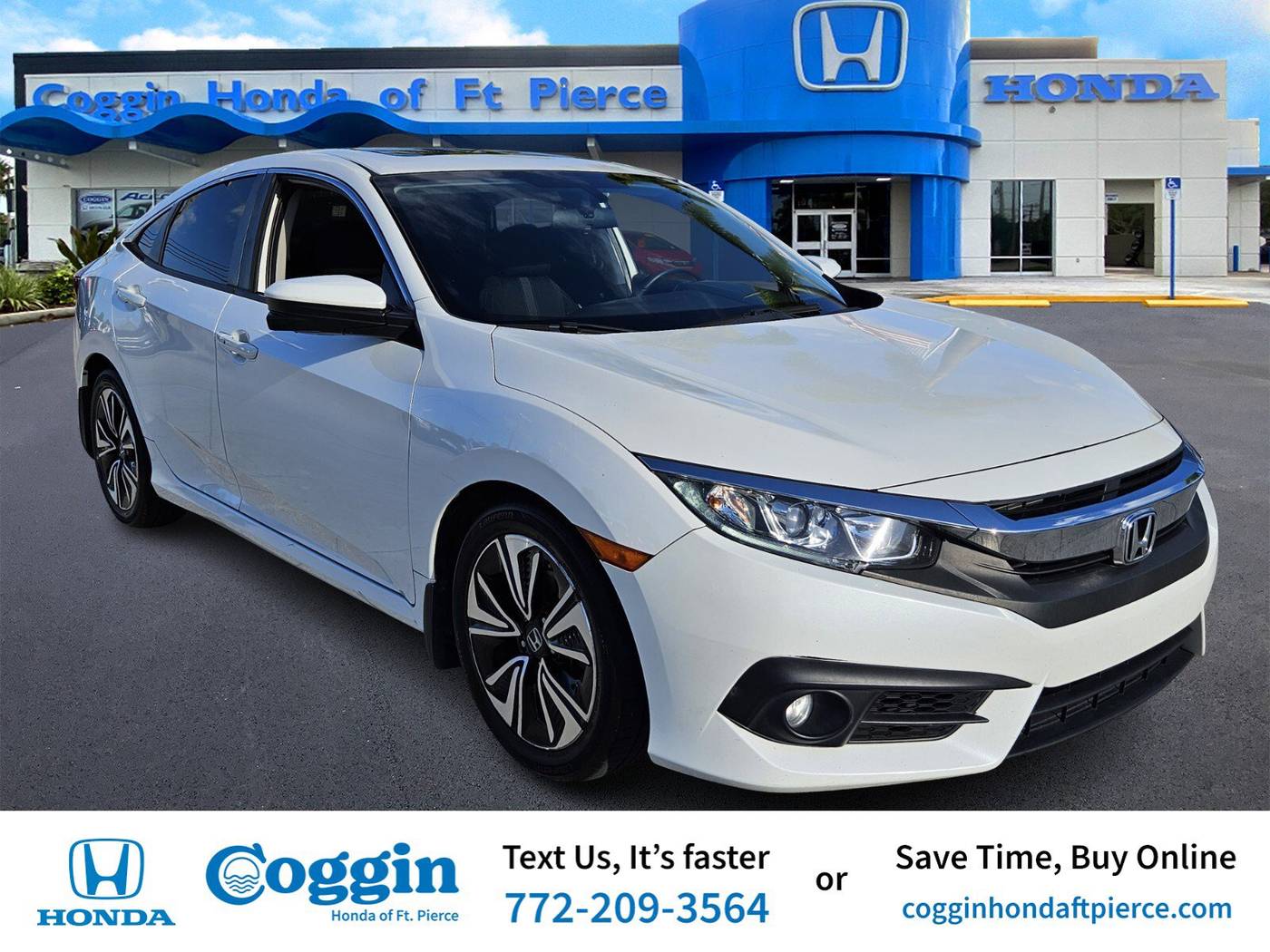 2018 Honda Civic EX-T — Sedan — 130,524 mi — Fort Pierce, FL