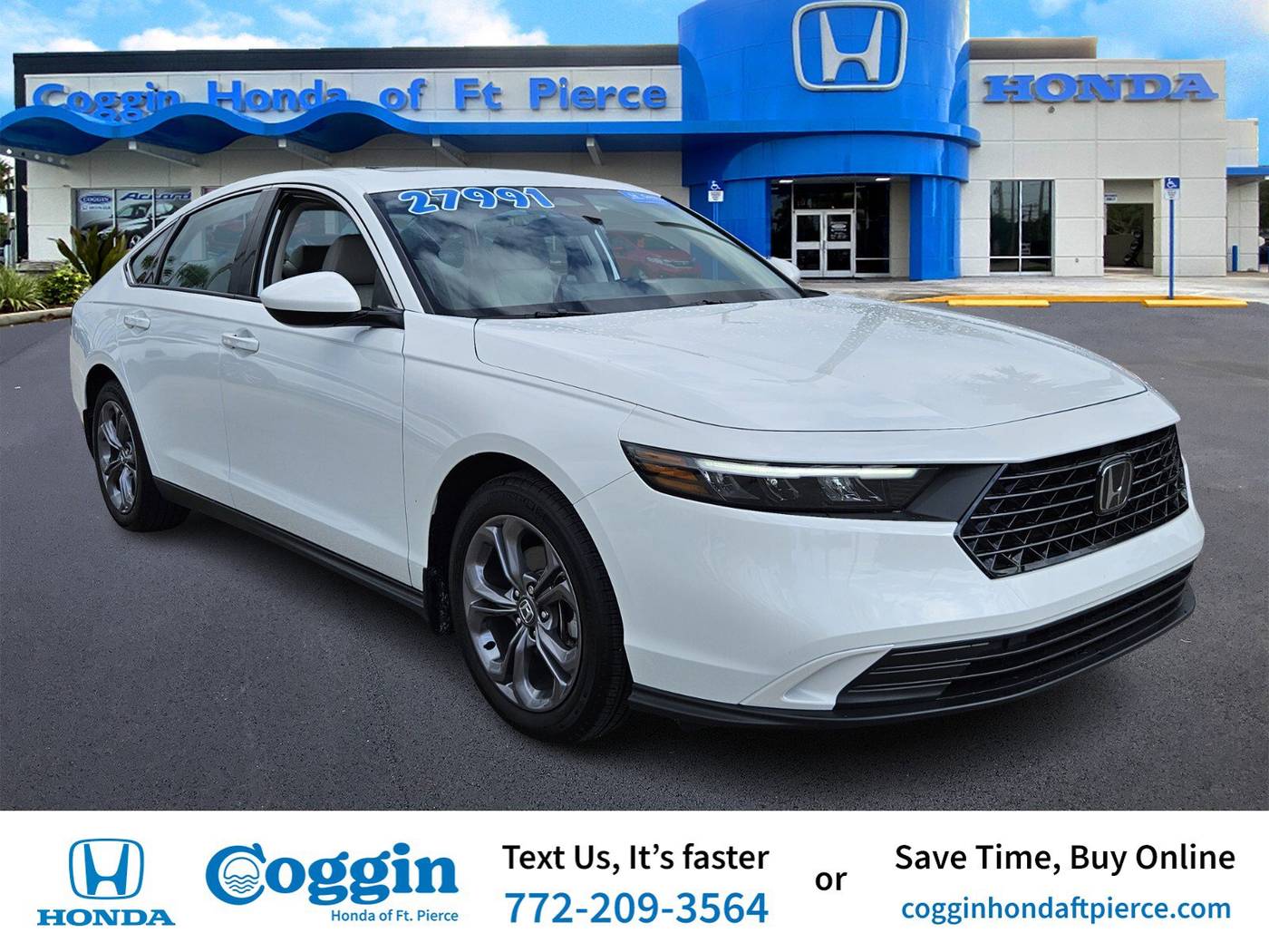 2024 Honda Accord EX — Sedan — 4,188 mi — Fort Pierce, FL
