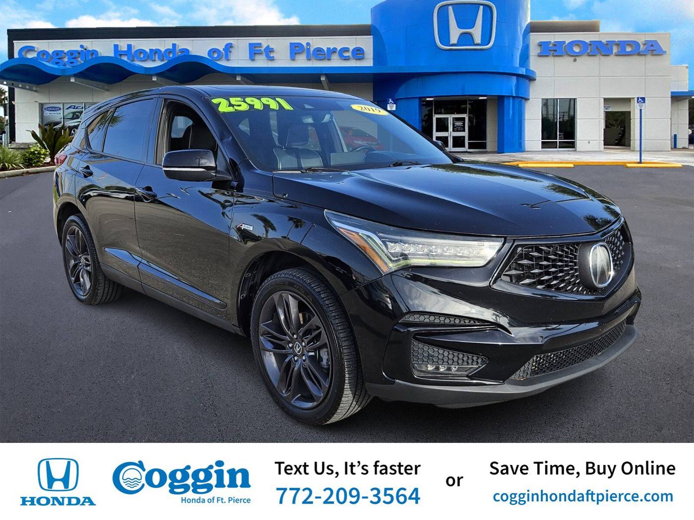 2019 Acura RDX A-Spec Package — SUV — 75,314 mi — Fort Pierce, FL