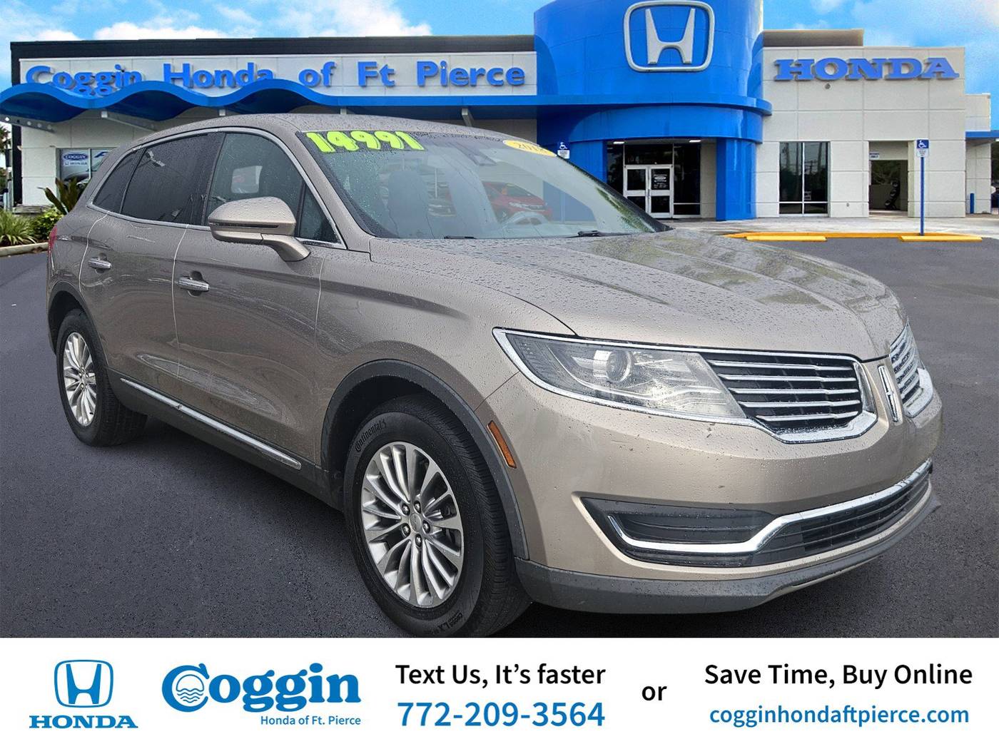 2018 Lincoln MKX Select — SUV — 111,232 mi — Fort Pierce, FL