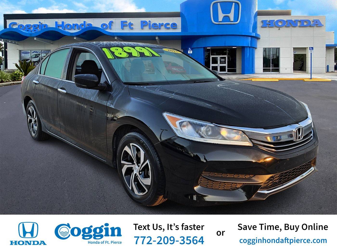 2017 Honda Accord LX — Sedan — 48,086 mi — Fort Pierce, FL