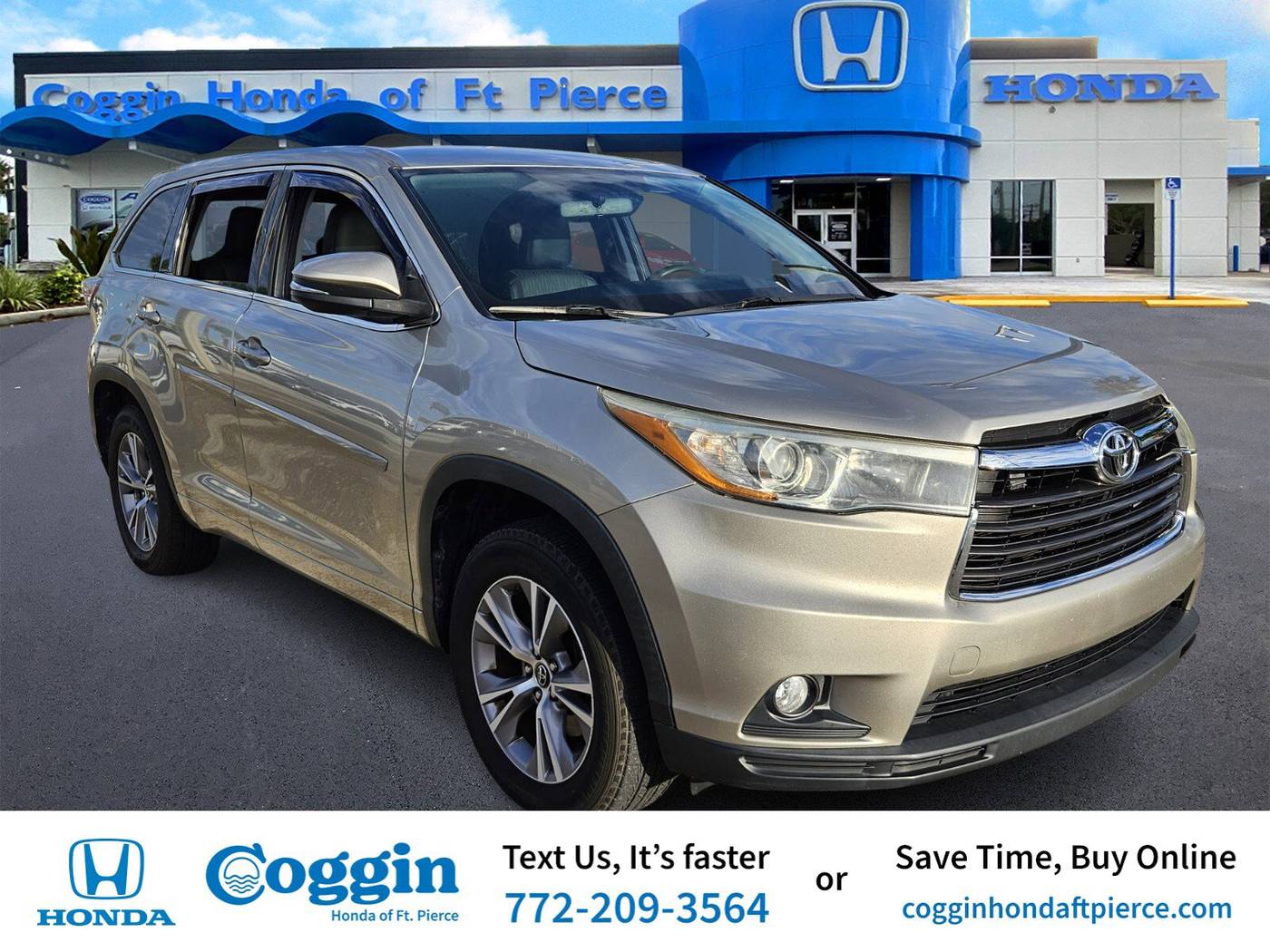 2016 Toyota Highlander LE Plus — SUV — 88,962 mi — Fort Pierce, FL