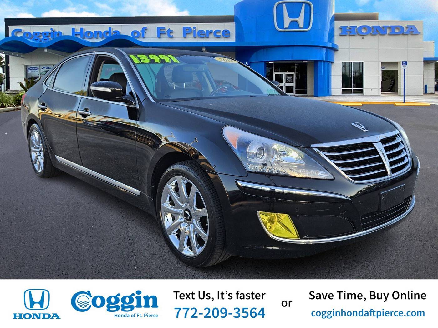 2013 Hyundai Equus Signature — Sedan — 71,392 mi — Fort Pierce, FL