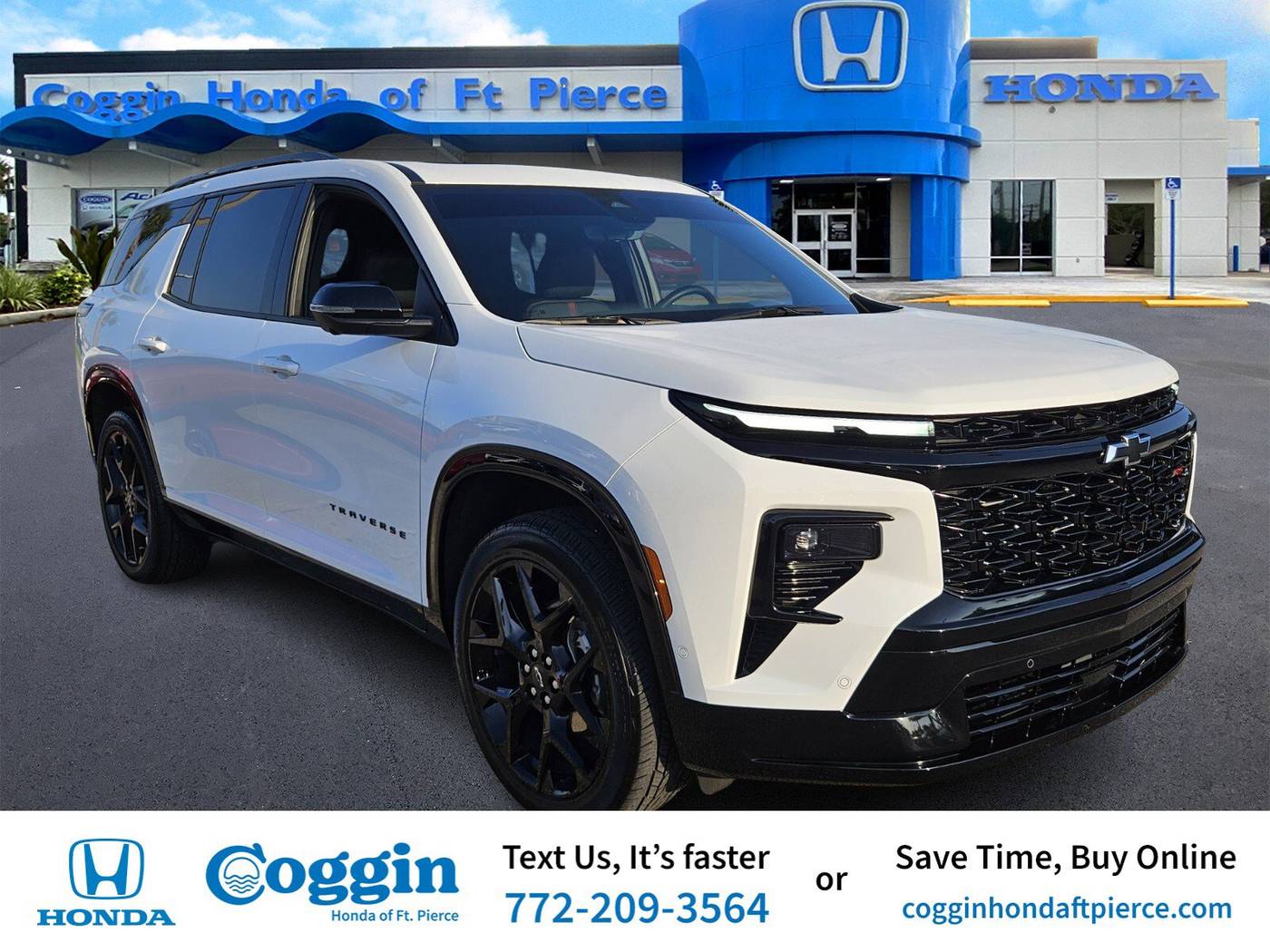 2024 Chevrolet Traverse RS — SUV — 13,475 mi — Fort Pierce, FL