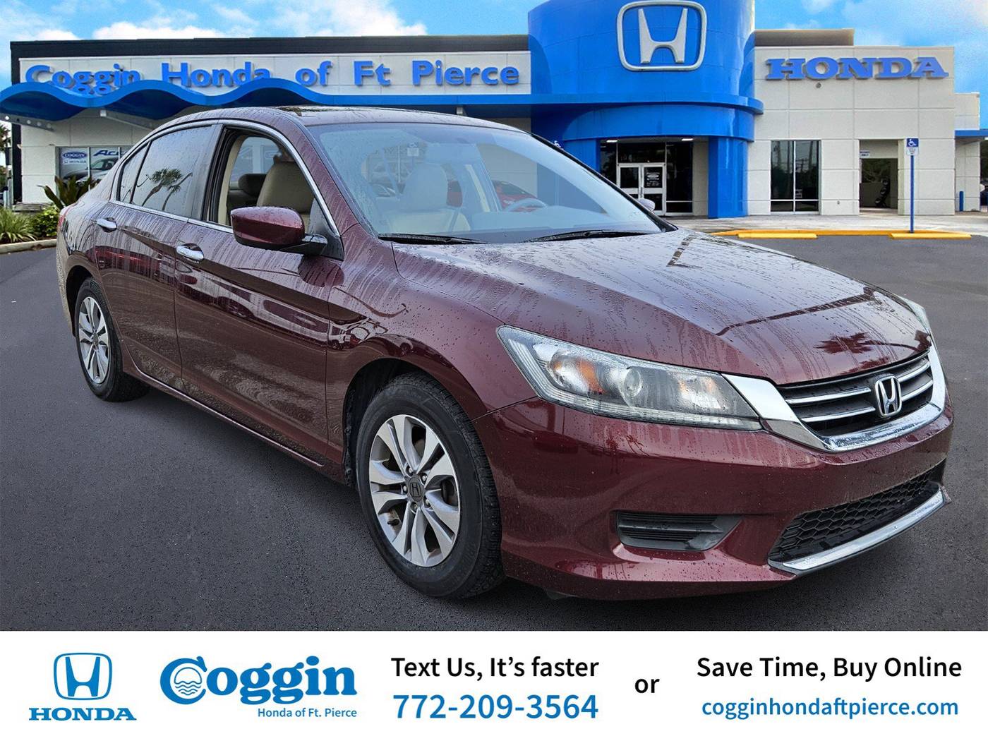 2015 Honda Accord LX — Sedan — 68,642 mi — Fort Pierce, FL