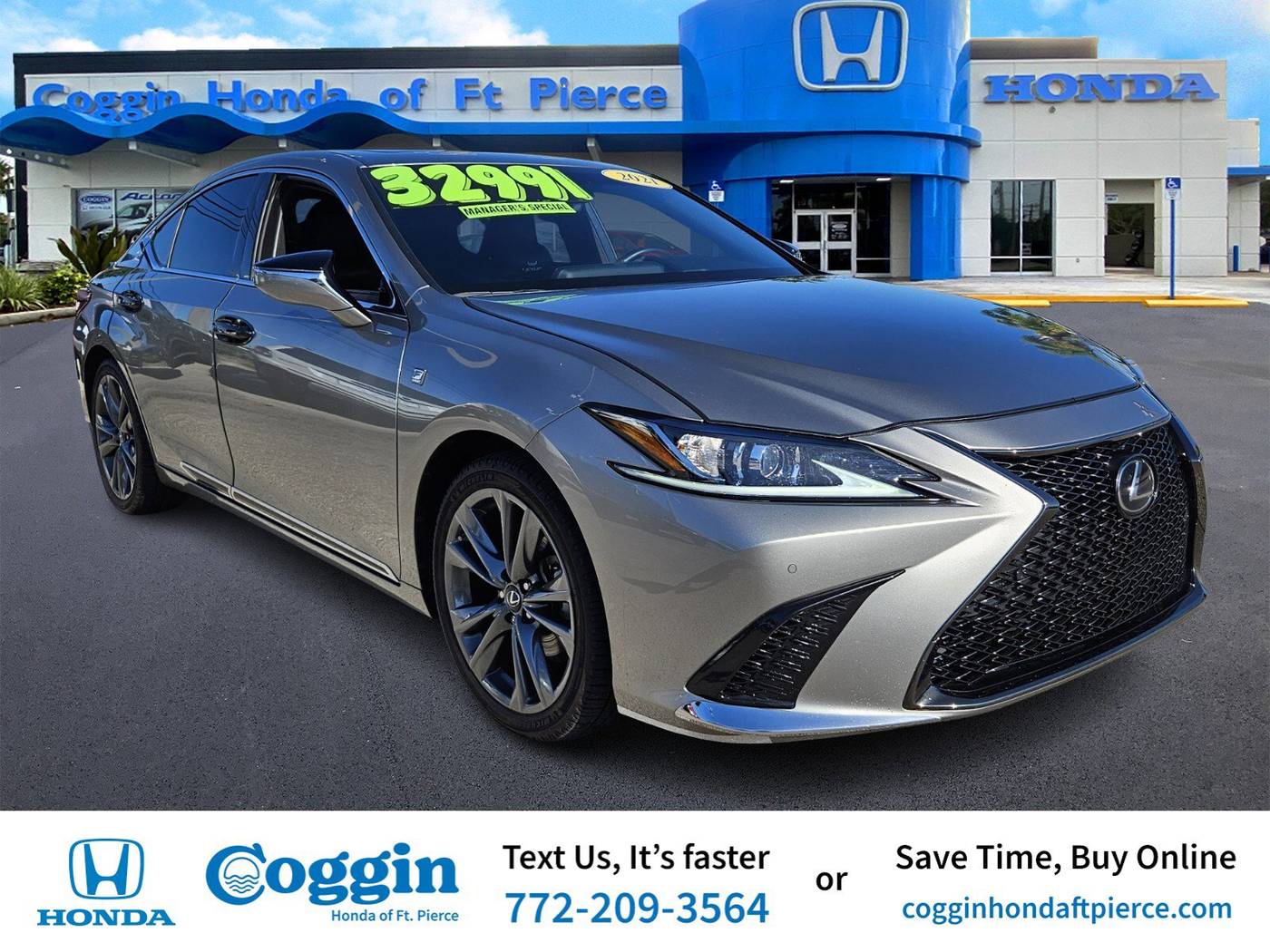 2021 Lexus ES ES 350 F Sport — Sedan — 31,651 mi — Fort Pierce, FL