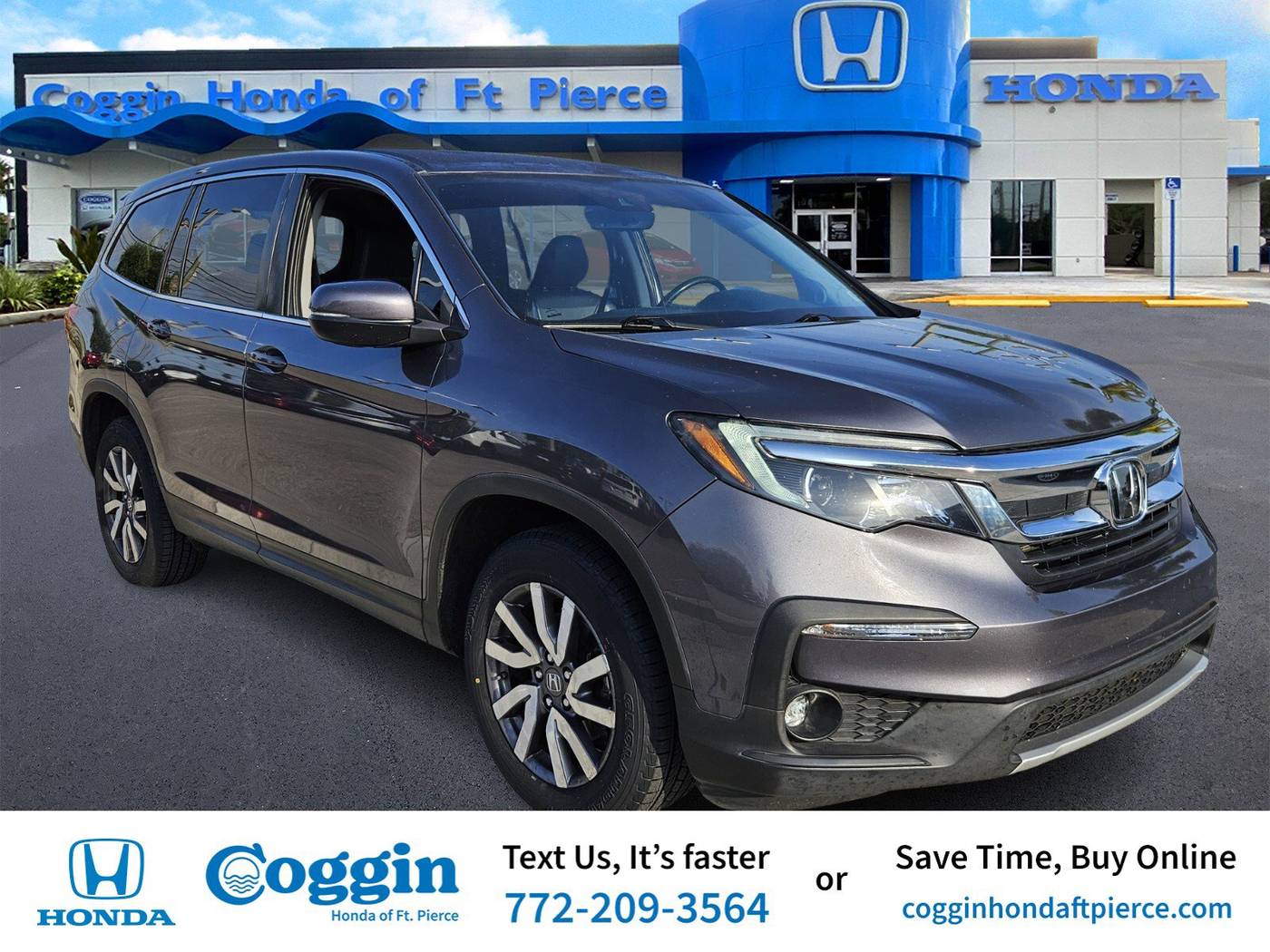 2019 Honda Pilot EX-L — SUV — 100,842 mi — Fort Pierce, FL