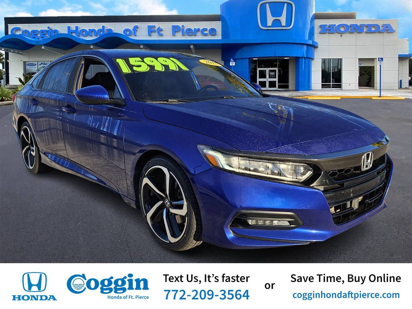 2018 Honda Accord Sport — Sedan — 147,642 mi — Fort Pierce, FL