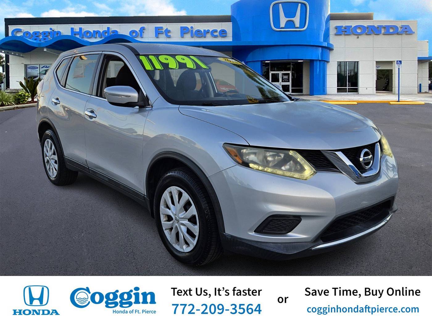 2015 Nissan Rogue S — SUV — 97,194 mi — Fort Pierce, FL