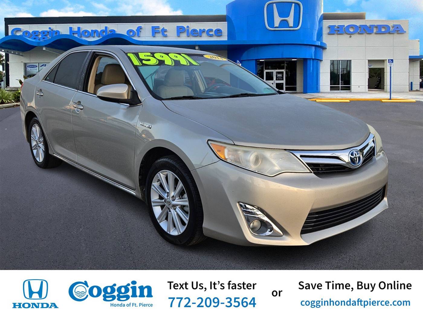 2014 Toyota Camry Hybrid XLE — Sedan — 83,137 mi — Fort Pierce, FL