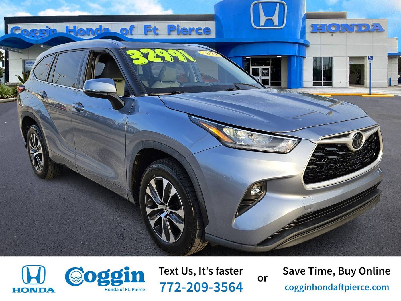 2020 Toyota Highlander XLE — SUV — 25,143 mi — Fort Pierce, FL