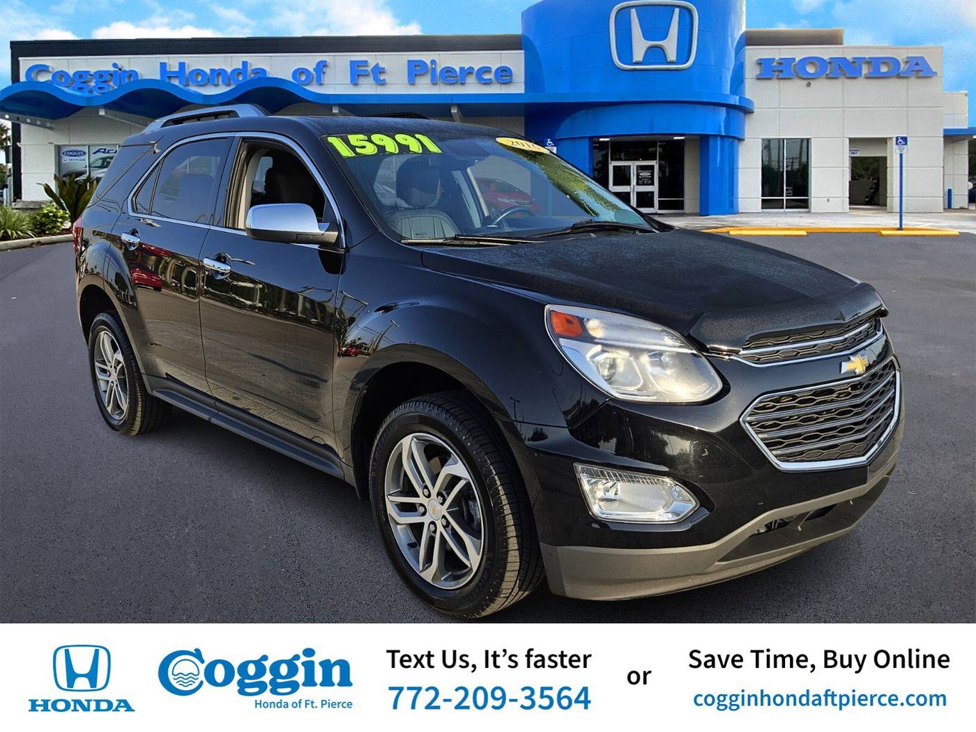 2016 Chevrolet Equinox LTZ — SUV — 92,565 mi — Fort Pierce, FL