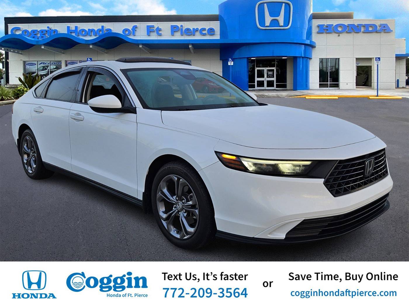2023 Honda Accord EX — Sedan — 20,431 mi — Fort Pierce, FL