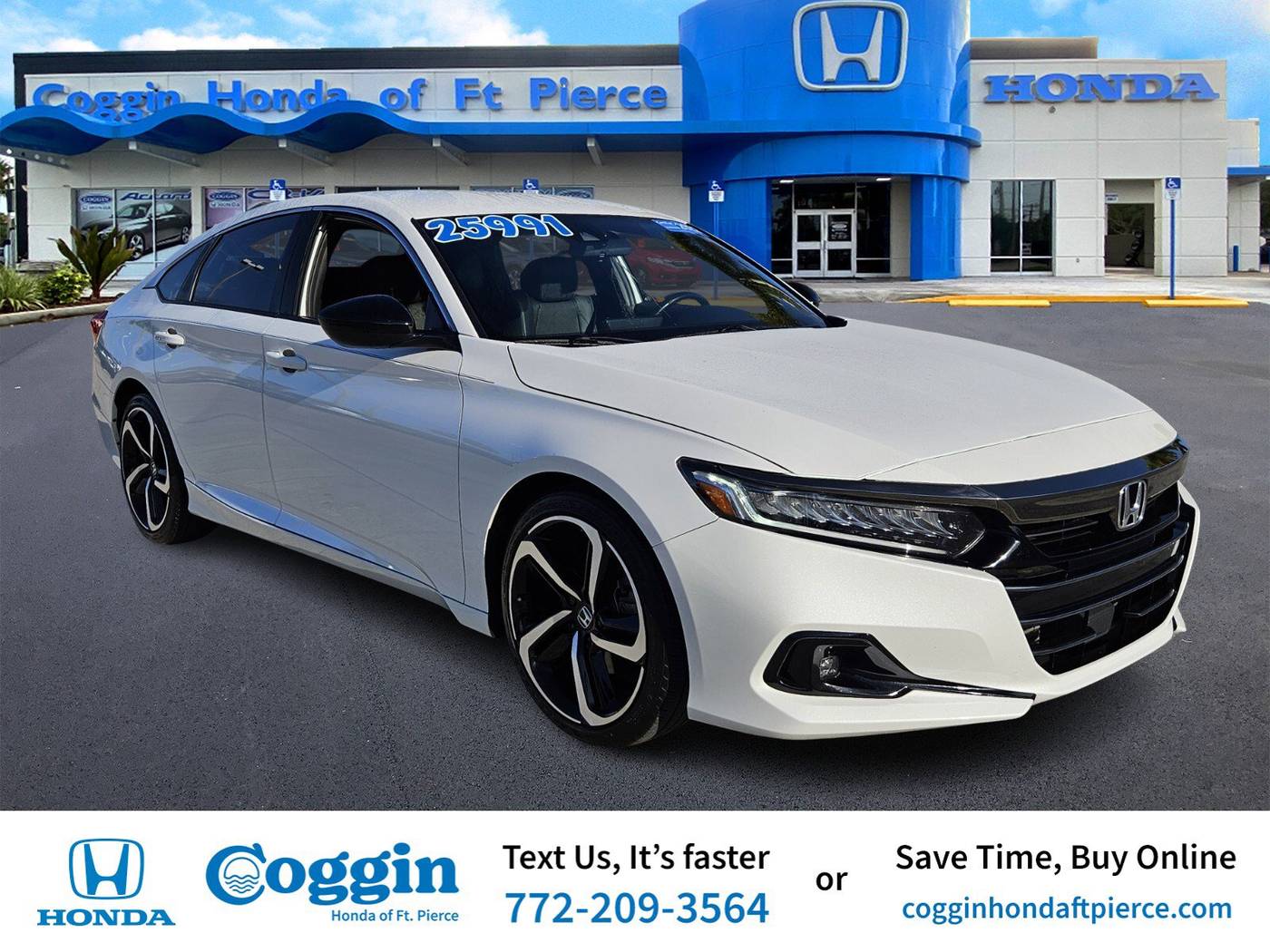 2022 Honda Accord Sport — Sedan — 45,551 mi — Fort Pierce, FL