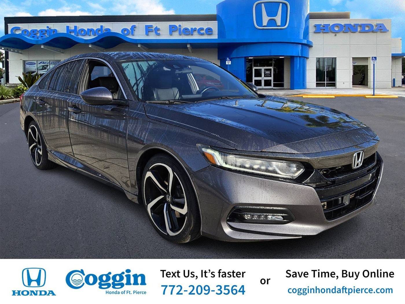 2018 Honda Accord Sport — Sedan — 128,935 mi — Fort Pierce, FL