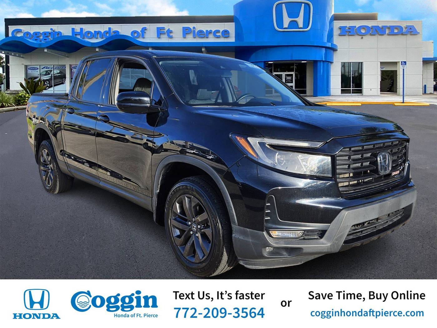 2021 Honda Ridgeline Sport — Pickup Truck — 43,374 mi — Fort Pierce, FL
