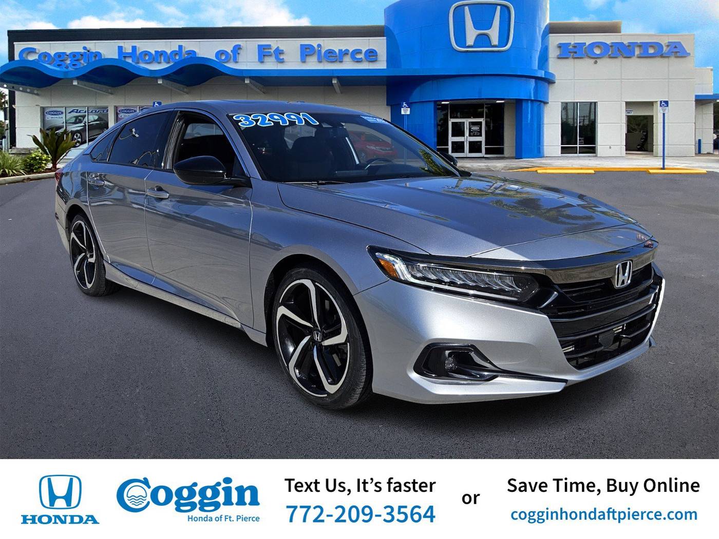 2022 Honda Accord Sport — Sedan — 24,683 mi — Fort Pierce, FL