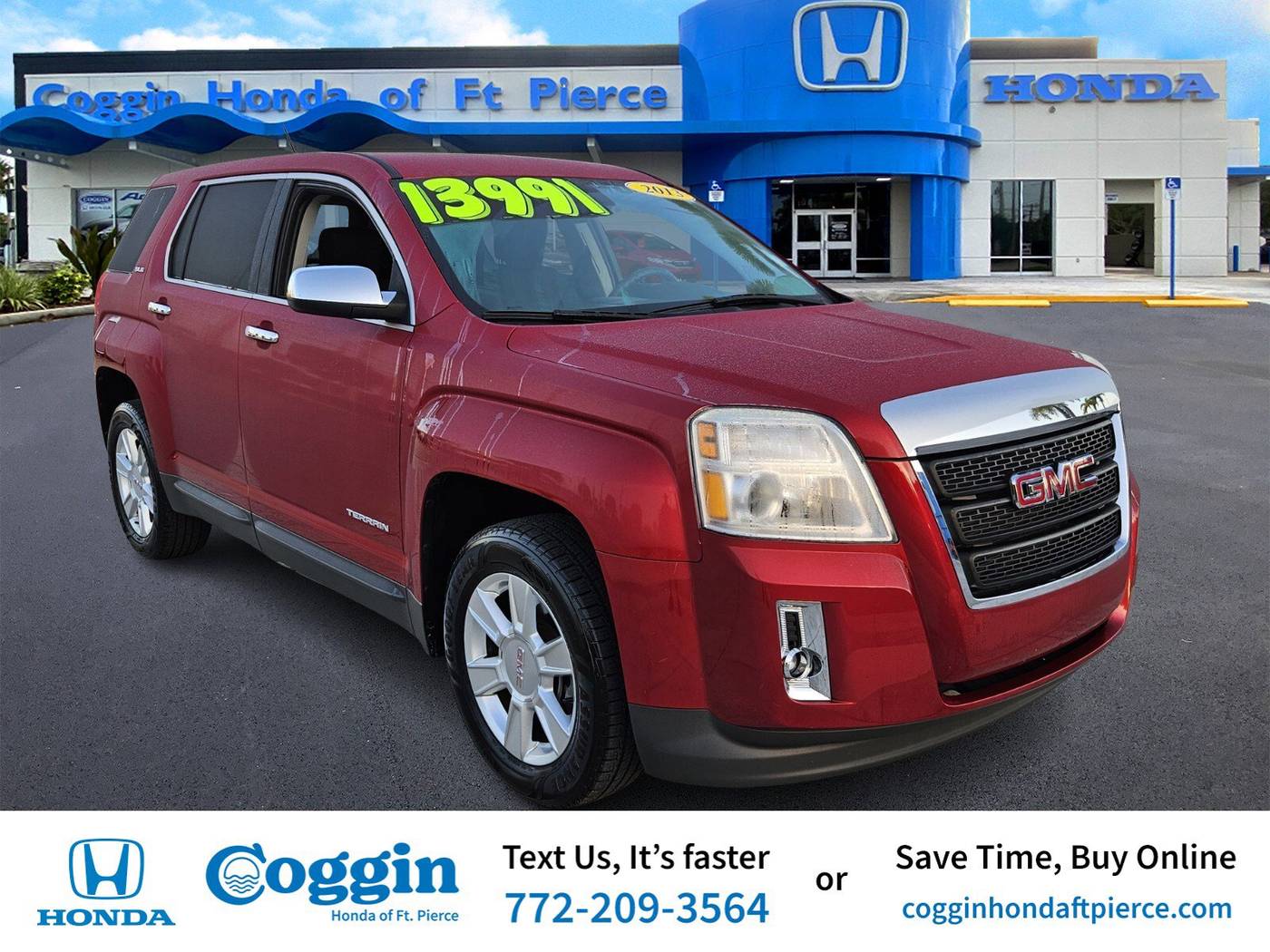2013 GMC Terrain SLE-1 — SUV — 52,870 mi — Fort Pierce, FL