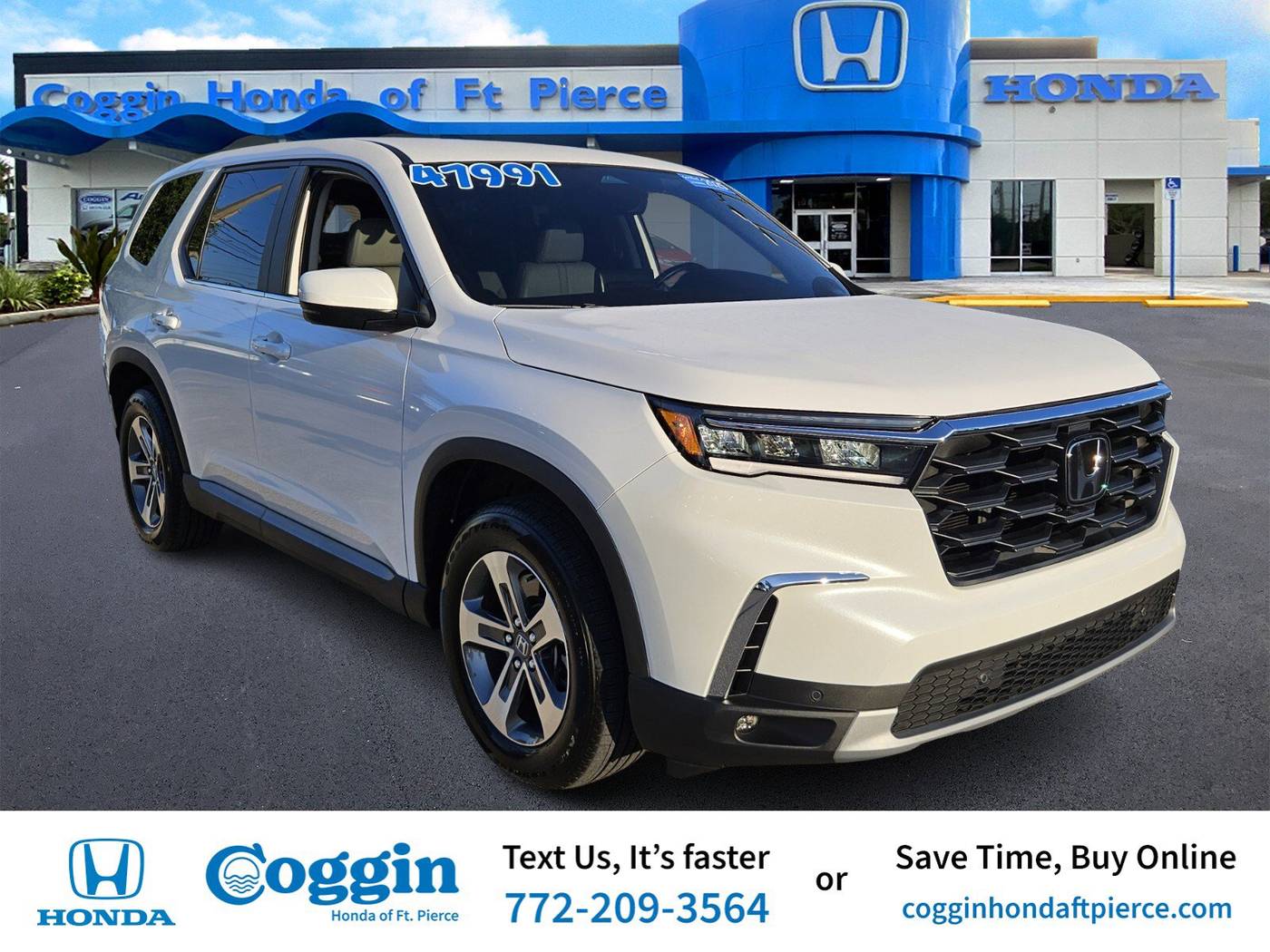 2025 Honda Pilot EX-L — SUV — 7,782 mi — Fort Pierce, FL