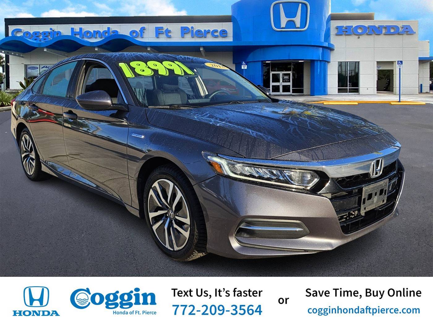 2018 Honda Accord Hybrid — Sedan — 112,036 mi — Fort Pierce, FL