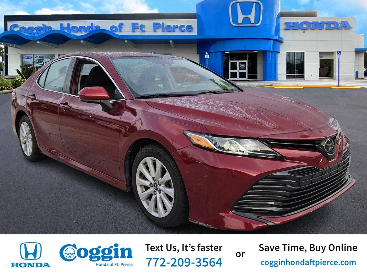 2020 Toyota Camry LE — Sedan — 37,038 mi — Fort Pierce, FL
