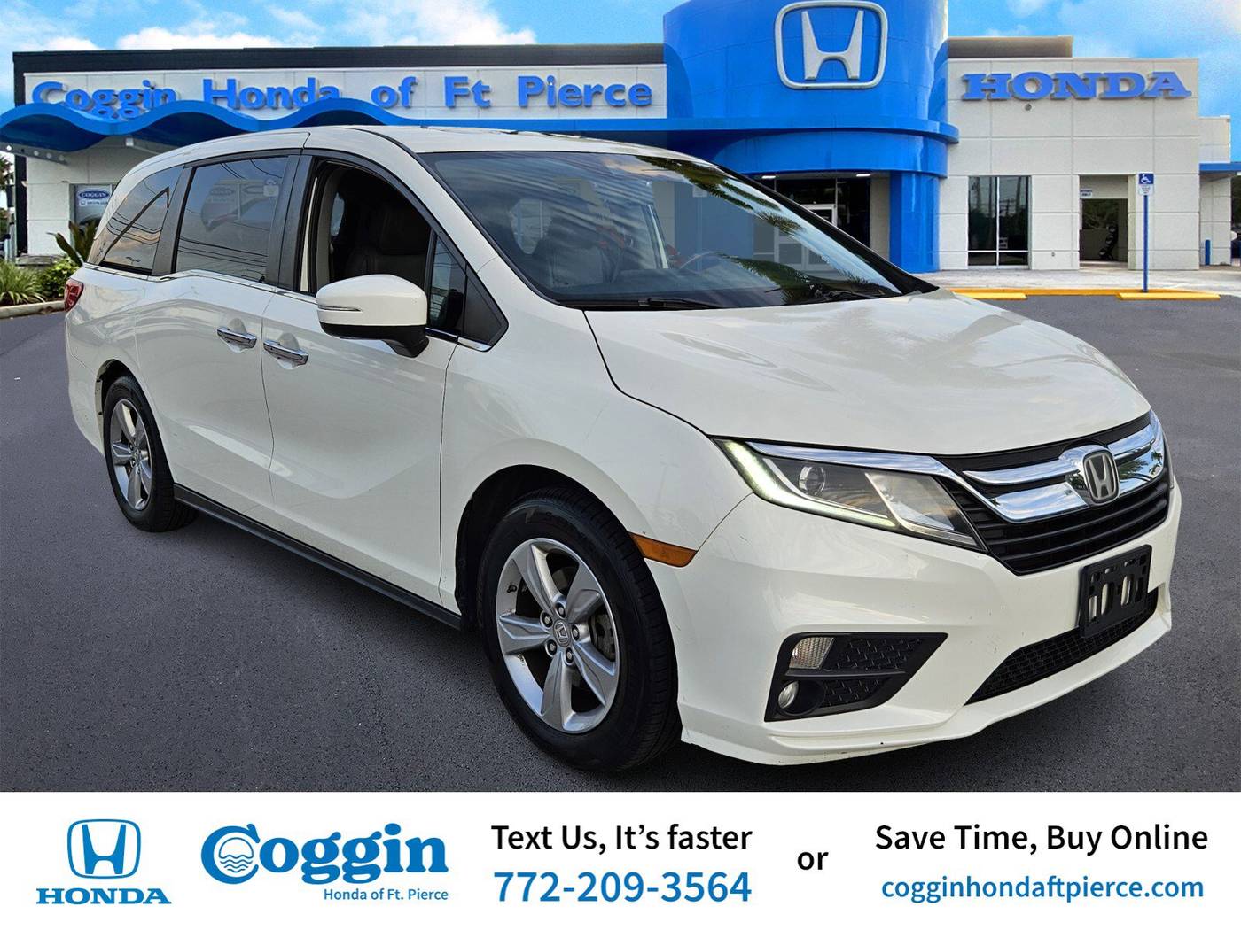 2018 Honda Odyssey EX-L — Minivan — 136,094 mi — Fort Pierce, FL